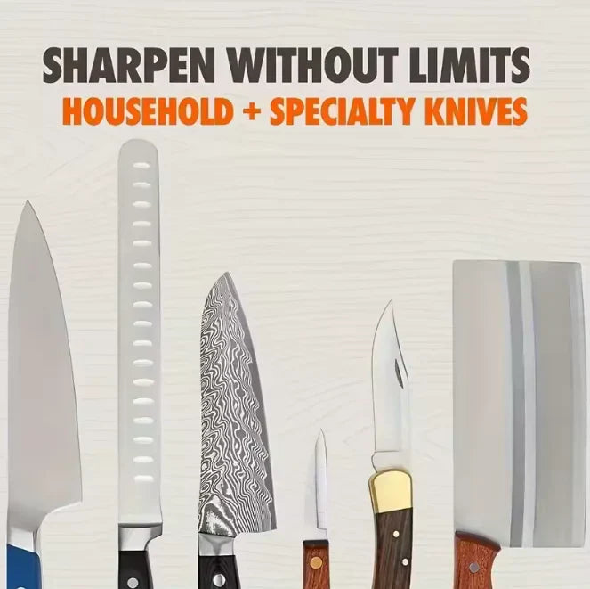 Homilit™ Rolling Knife Sharpener Kit